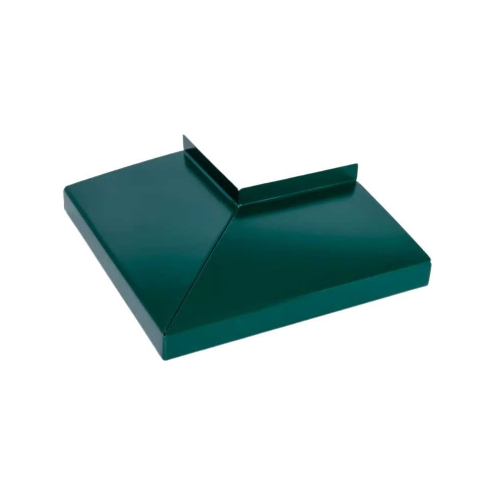 Изображение товара Угол для отлива наружный ПРОФМЕТСТИЛЬ зелёный 6005, полка 90 мм Арт. 1228