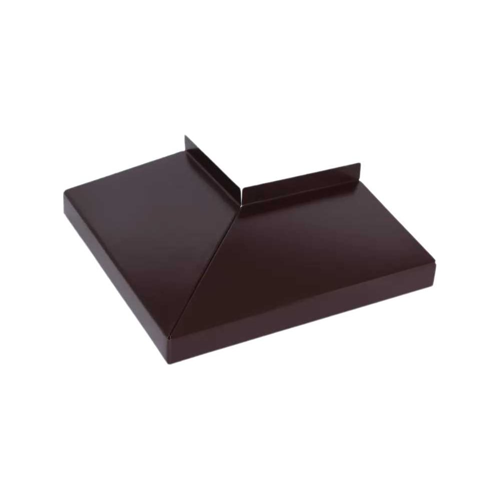 Изображение товара Угол для отлива наружный ПРОФМЕТСТИЛЬ коричневый 8017, полка 90 мм Арт. 1204