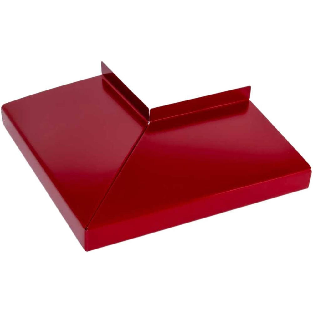 Изображение товара Угол для отлива наружный ПРОФМЕТСТИЛЬ красный 3011, полка 150 мм Арт. 1239