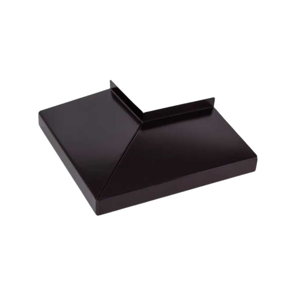 Изображение товара Угол для отлива наружный ПРОФМЕТСТИЛЬ тёмно-коричневый 8019, полка 50 мм Арт. 1218