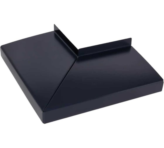 Изображение товара Угол для отлива наружный ПРОФМЕТСТИЛЬ серый 7024, полка 70 мм Арт. 1243