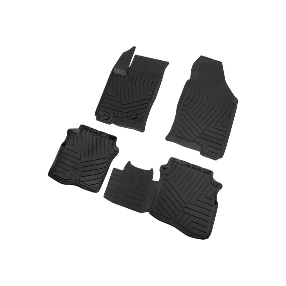 Изображение товара Коврики Rival для OMODA C5 (2025) с бортиками, черные