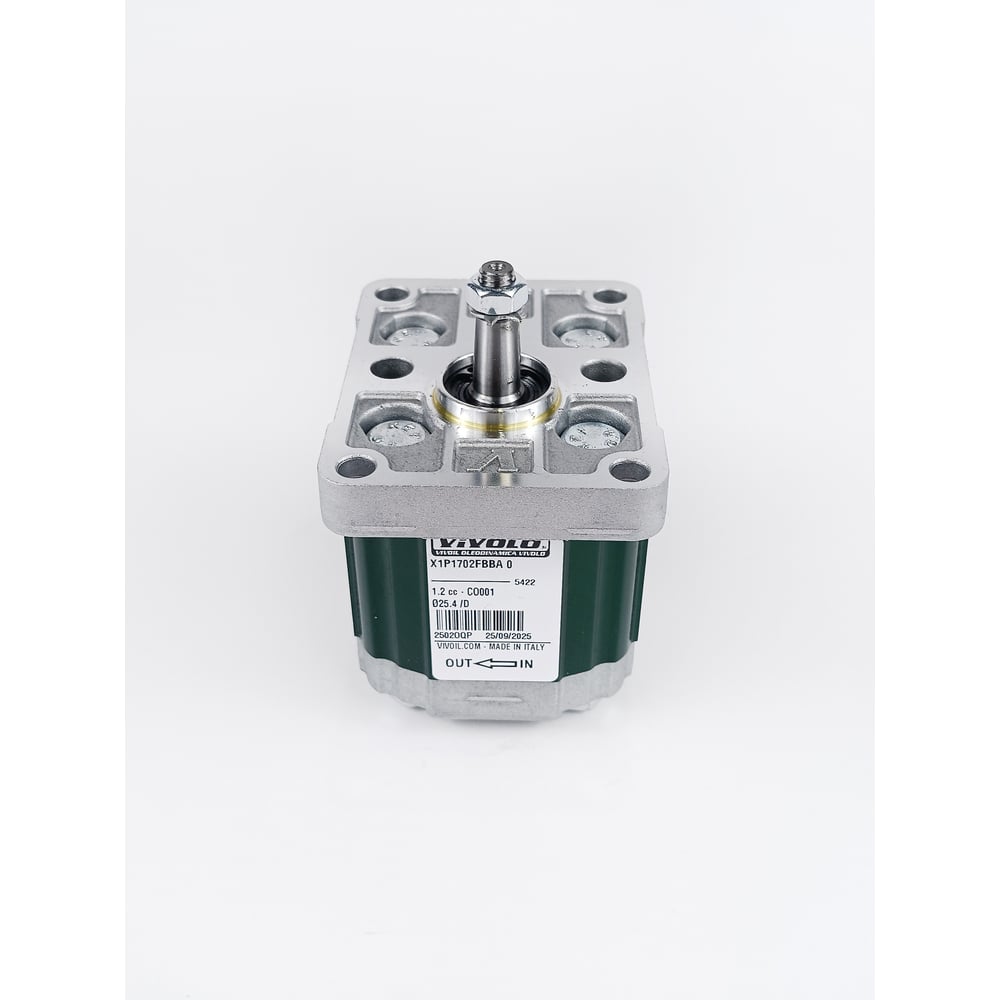 Изображение товара Насос шестеренный 1 гр. Vivoil АРКАИМ 1,2см3, вал 10мм X1P1702FBBA