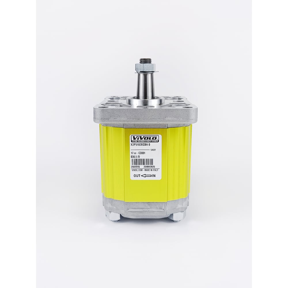 Изображение товара Насос шестеренный 2 гр. Vivoil АРКАИМ 16.8см3, вал 17,4 мм X2P5102ECBA