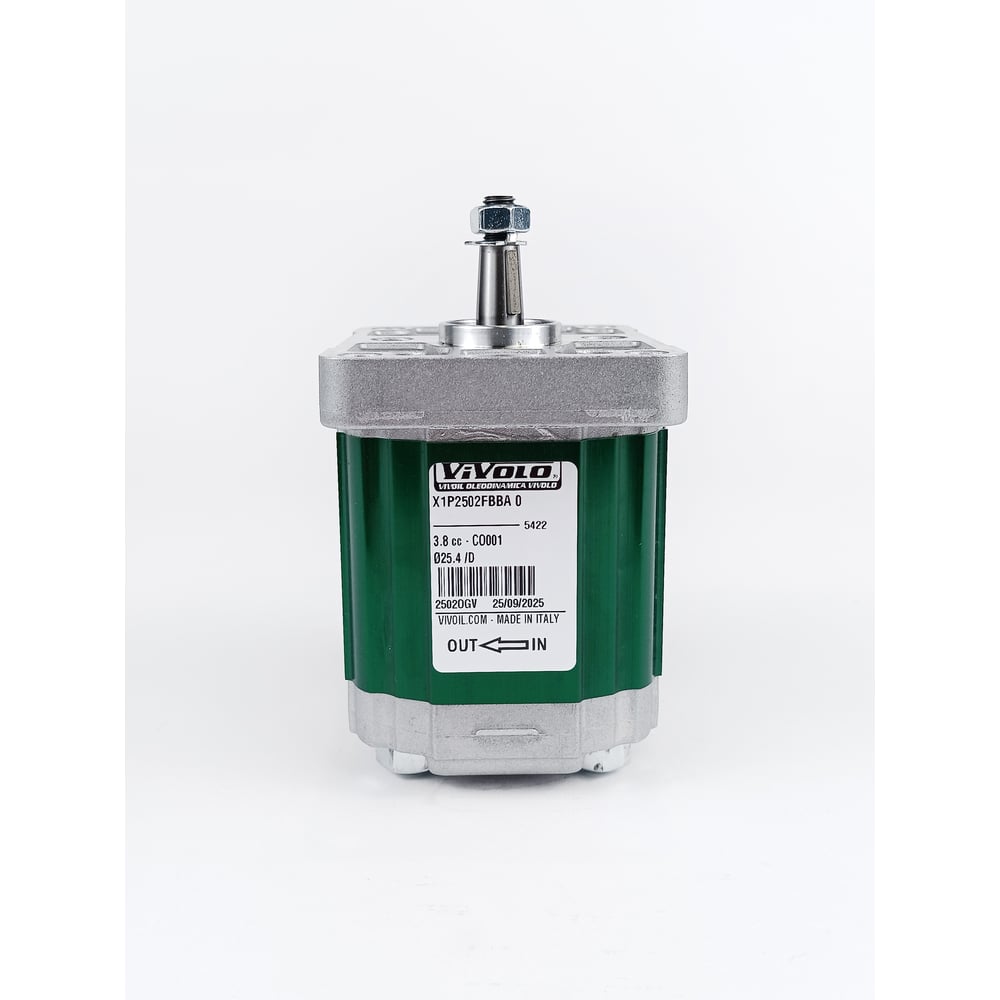 Изображение товара Насос шестеренный 1 гр. Vivoil АРКАИМ 3,8см3, вал 10мм X1P2502FBBA