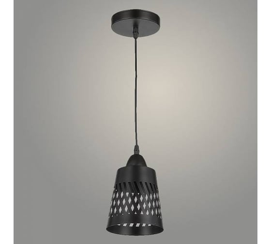Изображение товара Подвес Росток 6172/1HQ BK черный 1х60W E27 d130 h800, SSH25 988408381