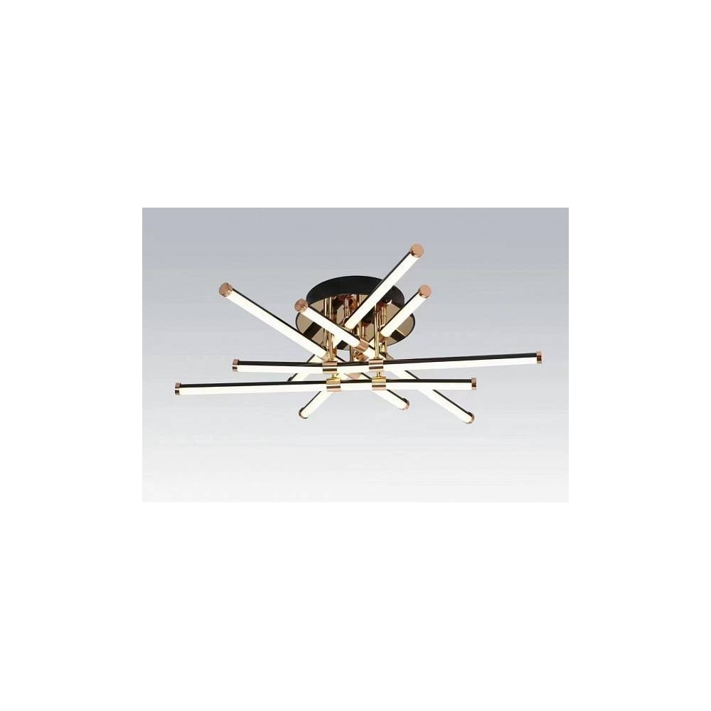 Изображение товара Люстра Светиль 1031/6A BK+GD черный/золото 6x12W LED 3000-6000K ПДУ(ИК) диммер d690 h145, 24 988387224