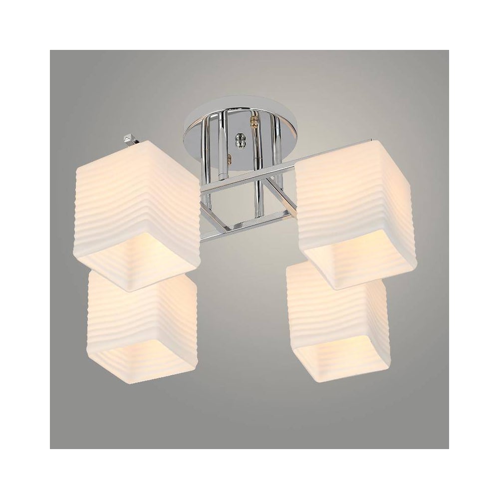 Изображение товара Люстра Светиль 07399/4 CR современная хром 4x40W E27