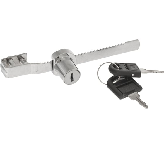 Изображение товара Замок мебельный ELEMENT накладной для стекла 120мм (хром 5 шт) 592110