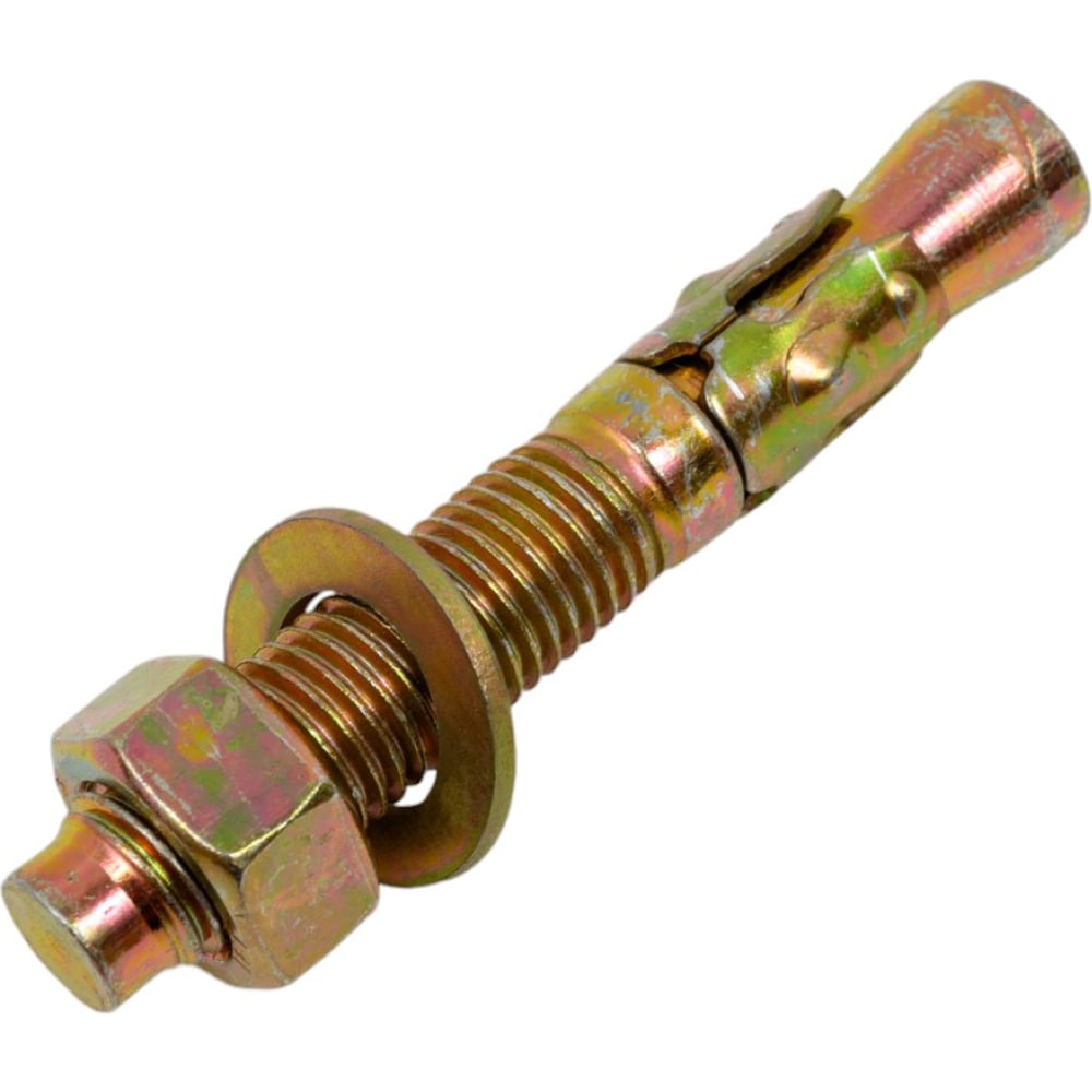 Изображение товара Клиновой анкер, 6х40 мм, желтый цинк, 300 шт. КРЕП-КОМП ак640н Изображение товара Клиновой анкер, 6х40 мм, желтый цинк, 300 шт. КРЕП-КОМП ак640н