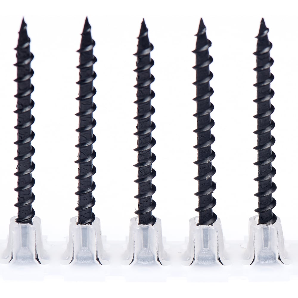 Изображение товара Лента с саморезами PAULT 45x3.5 по дереву P-SWP35-45-black