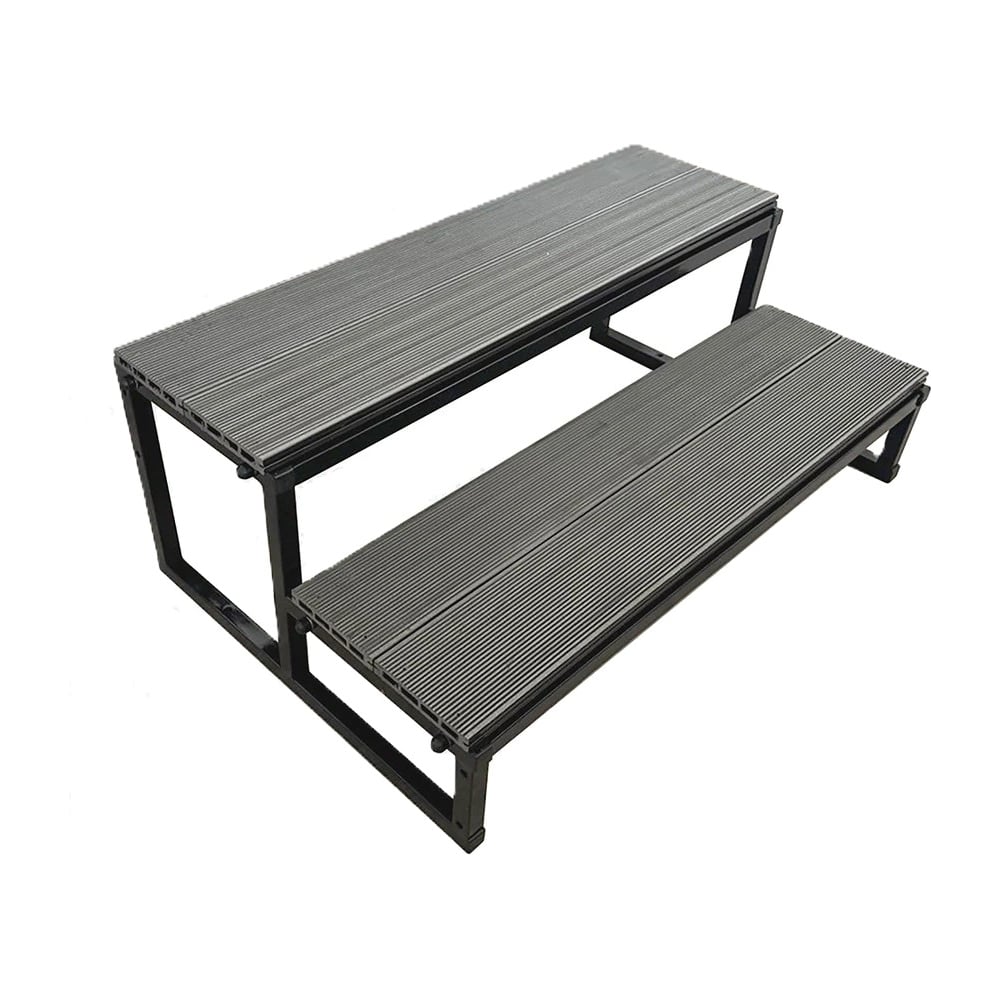 Изображение товара Лестница-крыльцо к дому ТехноАгрегат, 2 ступени ЛК-2ст-покрас С3