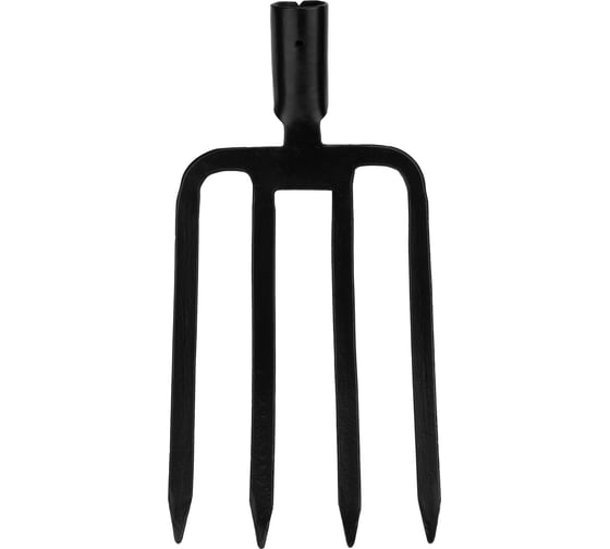 Изображение товара Огородные 4-х рогие вилы СИБРТЕХ 180х280 мм, кованые, без черенка 638212