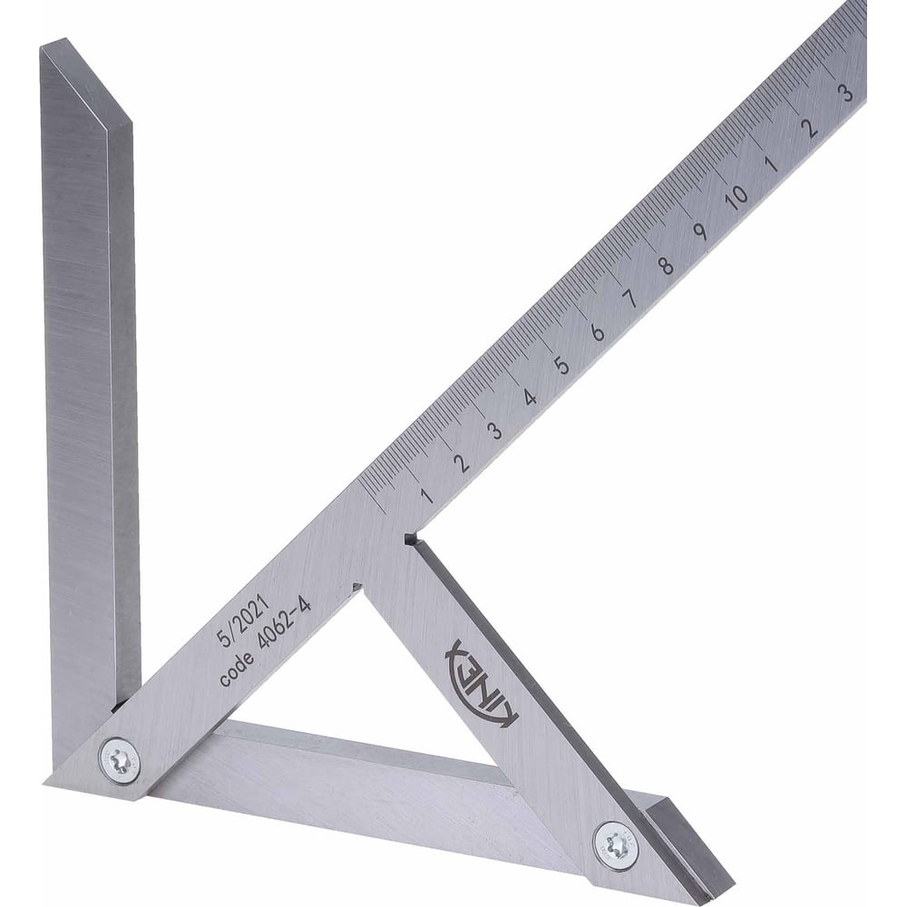 Изображение товара Угольник центровочный Kinex K-MET 400х250/250мм 4062-4 Изображение товара Угольник центровочный Kinex K-MET 400х250/250мм 4062-4