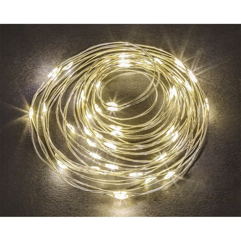 Изображение товара Гирлянда Navigator NGF-SM01-30WW-10 3.2м IP20 с 30 светодиодами тепловое белое