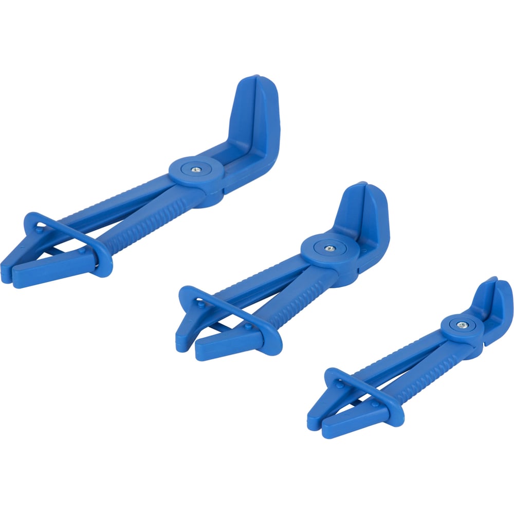 Изображение товара Zажимы для шлангов с фиксатором WDK-214404 изогнутые