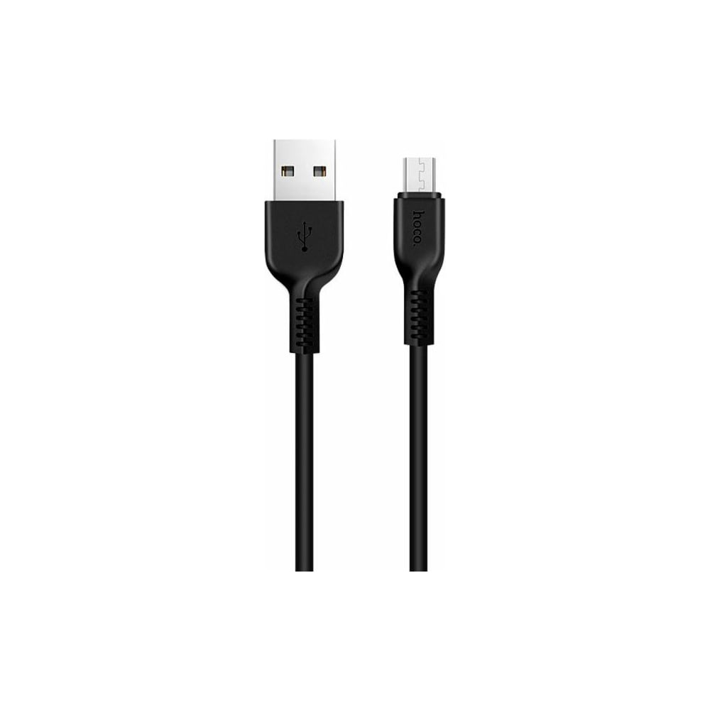 Изображение товара Кабель USB 2.0 Hoco X20 microBM 3м черный 2,4 А