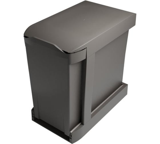 Изображение товара Система сортировки мусора ALVEUS ALBIO 35 1X30 L темно-серый пластик 227999