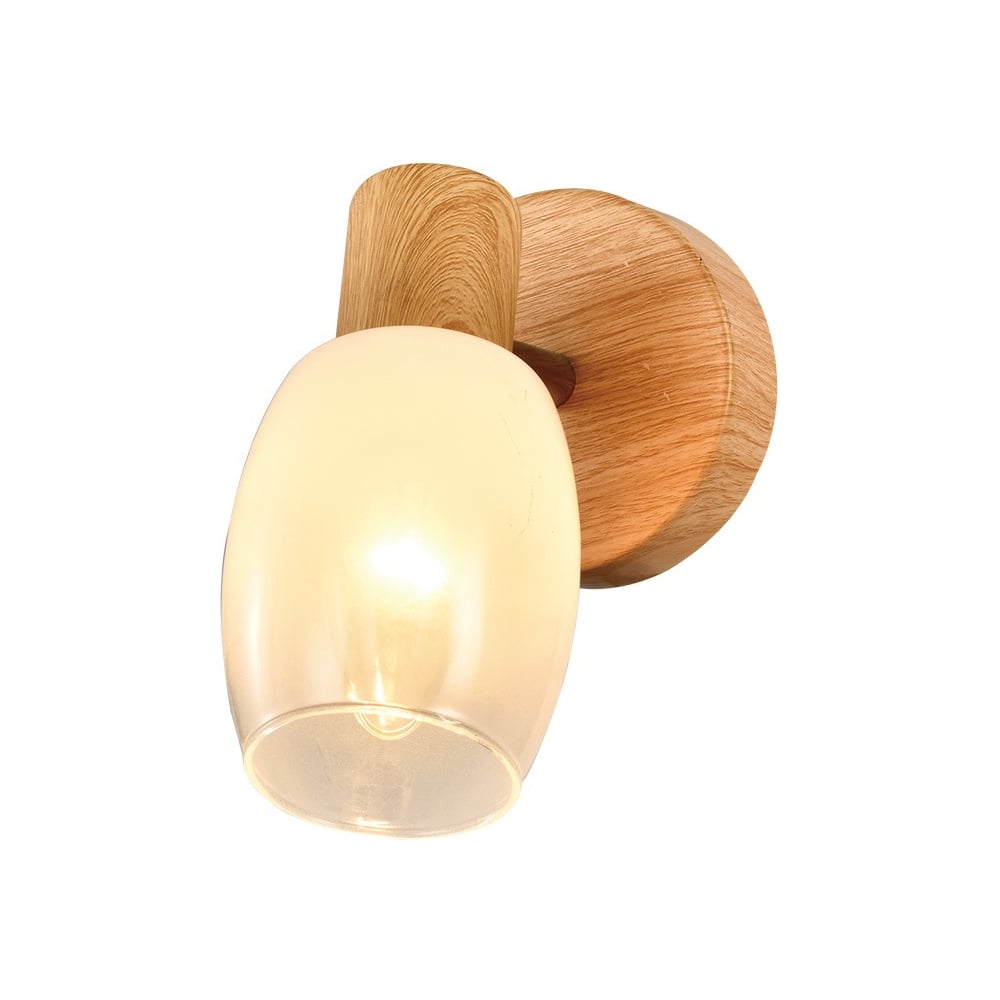 Изображение товара Спот Светиль 21390/1 WOOD+CR дерево+хром1x40W E14 h130, 24 988385316
