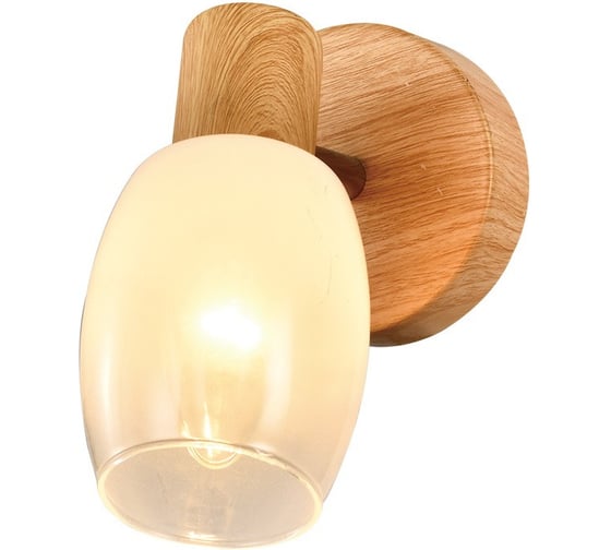 Изображение товара Спот Светиль 21390/1 WOOD+CR дерево+хром1x40W E14 h130, 24 988385316