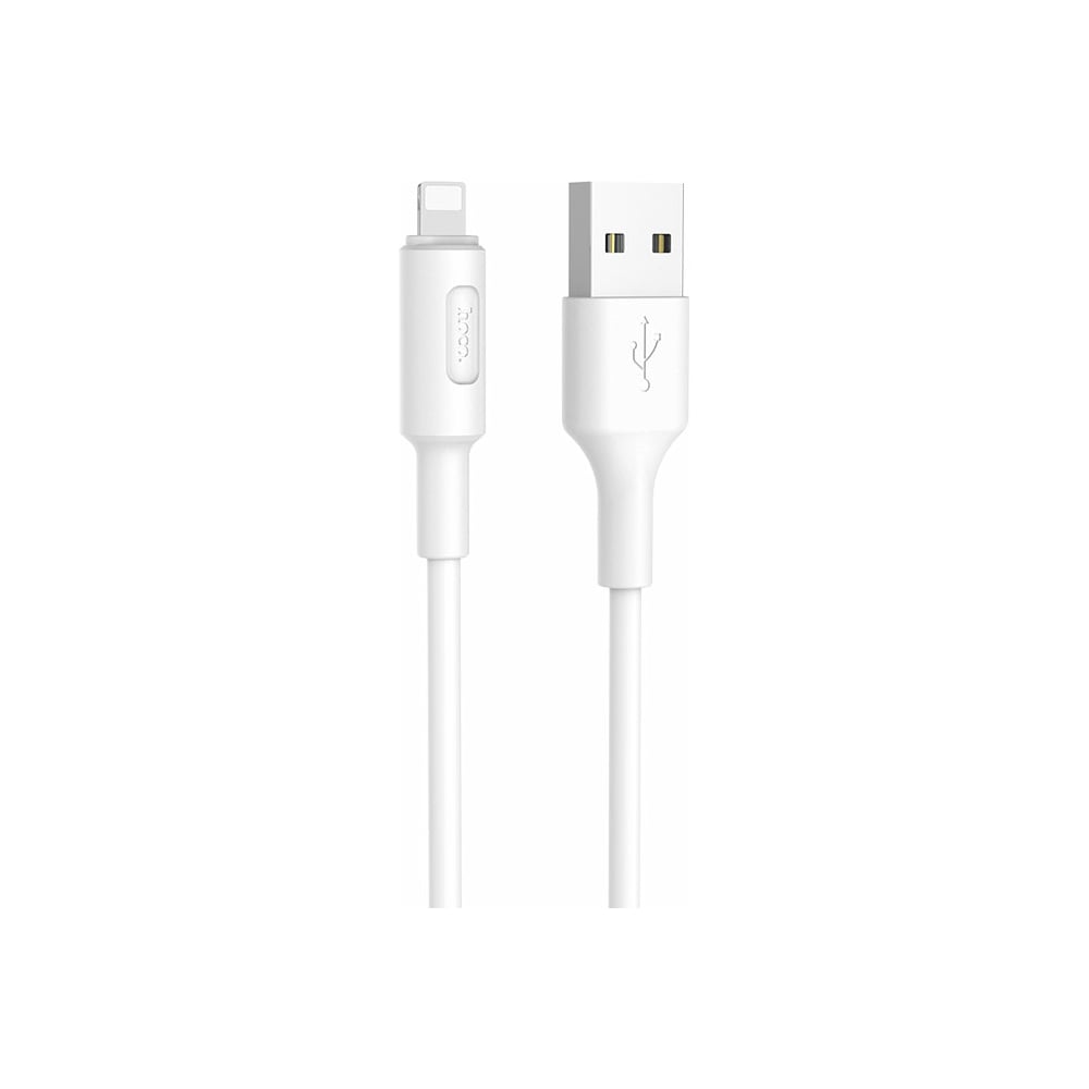 Изображение товара Кабель USB 2.0 Hoco X25 AM/Lightning M 1м белый