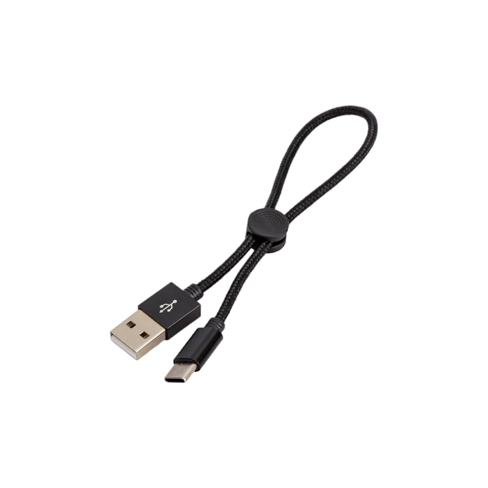 Изображение товара Кабель USB 2.0 Hoco X35 Type-C черный 0,25м для зарядки и передачи данных