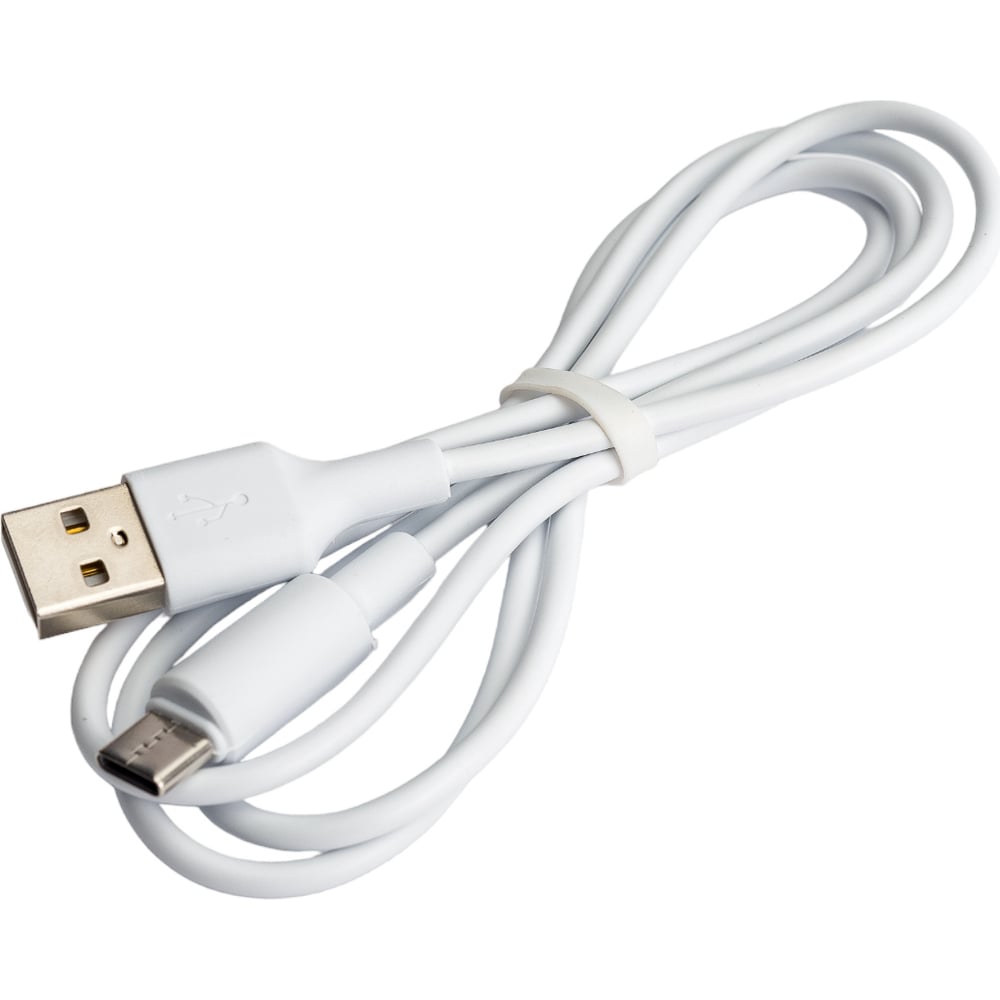 Изображение товара Кабель USB 2.0 Hoco X25 Micro USB B - USB 2.0 A, 1м, белый
