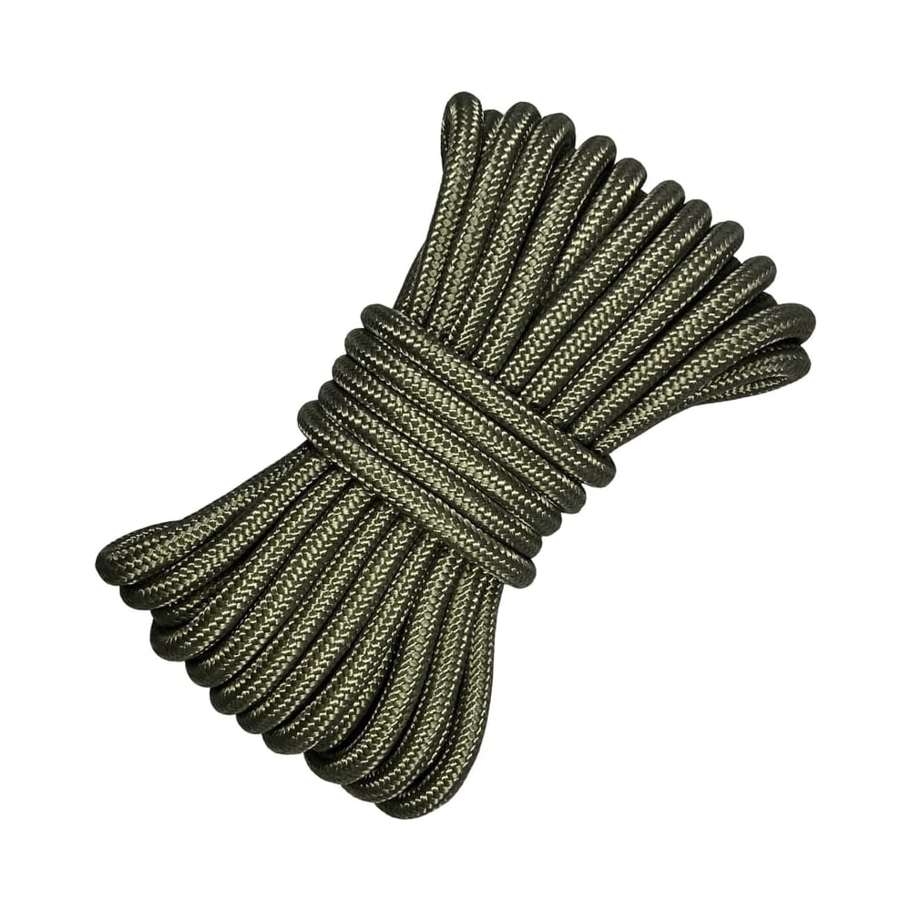 Изображение товара Шнур плетеный полипропиленовый ООО Оптхозторг 12 мм 20 м, хаки 1120Х20 Изображение товара Шнур плетеный полипропиленовый ООО Оптхозторг 12 мм 20 м, хаки 1120Х20