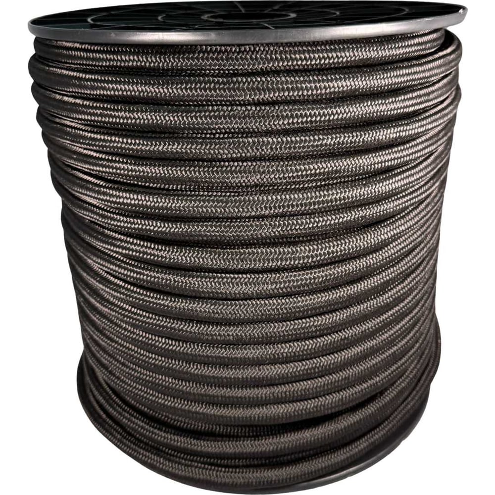 Изображение товара Шнур полипропиленовый Оптхозторг 18 мм 50 м, черный, с сердечником