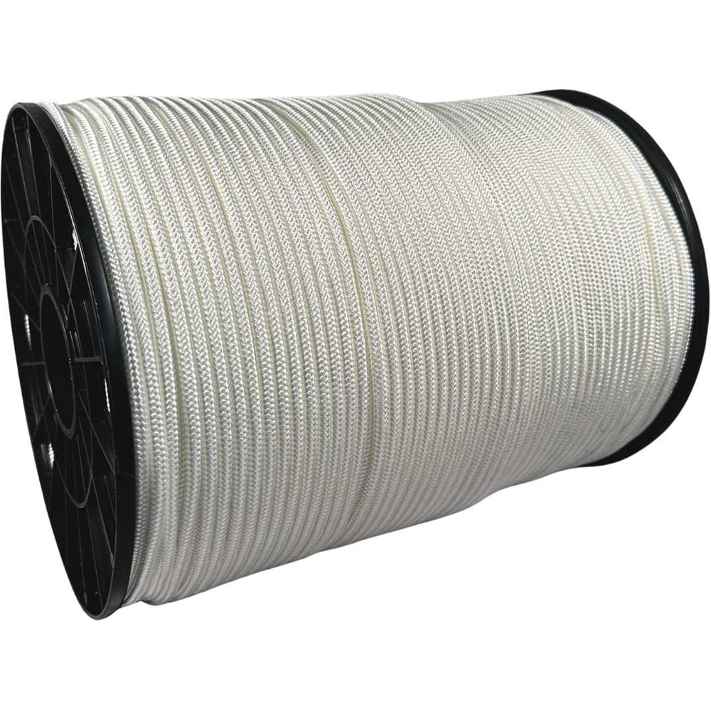 Изображение товара Шнур полиамидный Оптхозторг 6 мм 400 м белый