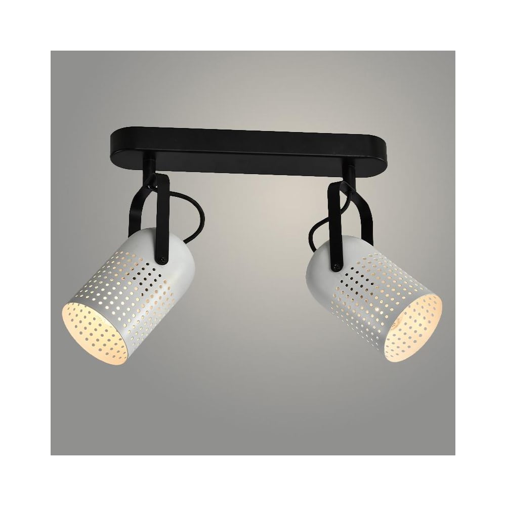 Изображение товара Спот Светиль 23960/2 BK+WH черный/белый 2x40W E27 h135, 24 988386581