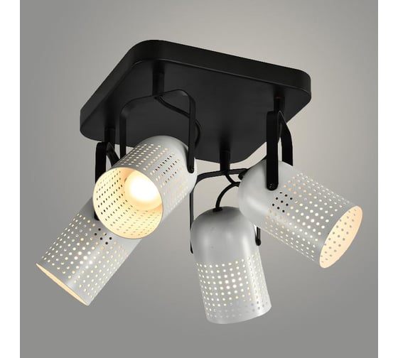Изображение товара Спот Светиль 23960/4 BK+WH черный/белый 4x40W E27 h135, 24 988386583