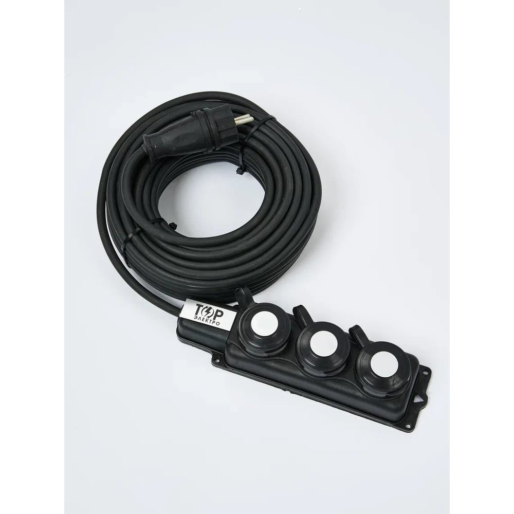 Изображение товара Удлинитель силовой ТОРЭЛЕКТРО КГтп ХЛ 3х2,5 на колодке 3 гнезда 45м IP44 Изображение товара Удлинитель силовой ТОРЭЛЕКТРО КГтп ХЛ 3х2,5 на колодке 3 гнезда 45м IP44