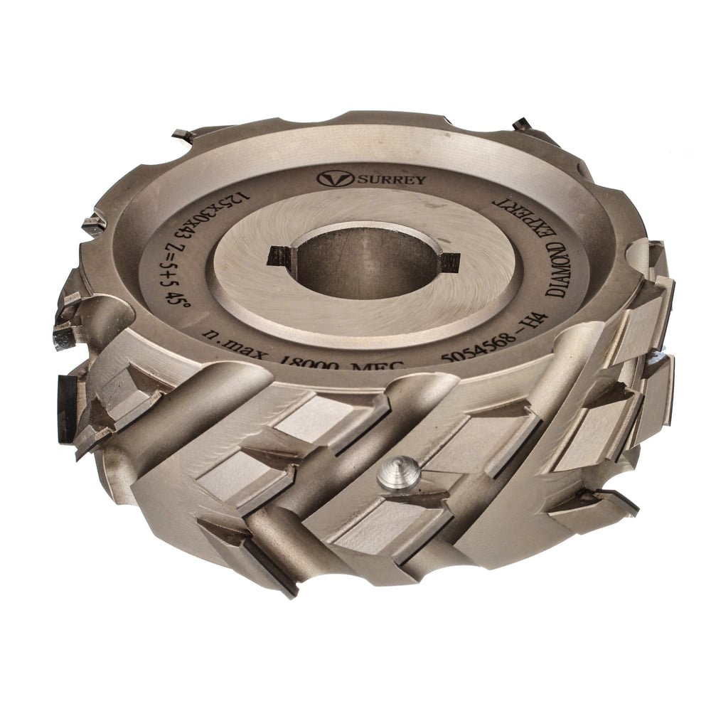 Изображение товара Фреза DIA напайная SURREY 125x30x43 z5+5 45 LH H4,0 KDT Standart TL52543