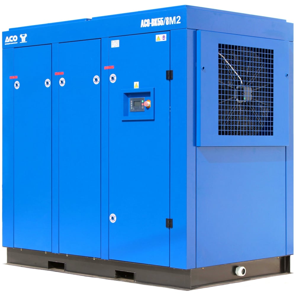 Изображение товара Установка компрессорная винтовая Бежецк АСО-ВК55/8М2 АСО ВК-55М2 Изображение товара Установка компрессорная винтовая Бежецк АСО-ВК55/8М2 АСО ВК-55М2