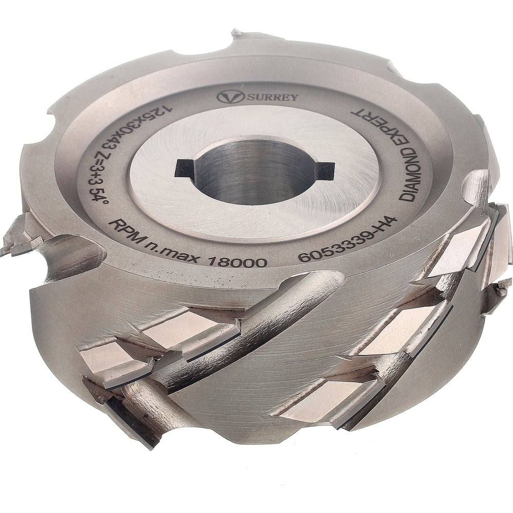 Изображение товара Фреза DIA напайная SURREY 125x30x43 z3+3 54 RH H4 KDT Standart TL54608