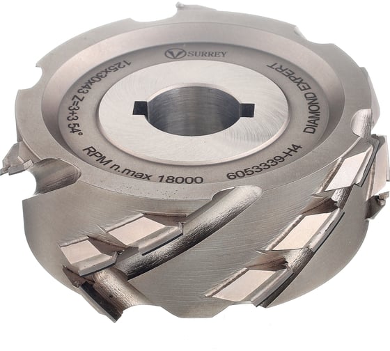 Изображение товара Фреза DIA напайная SURREY 125x30x43 z3+3 54 RH H4 KDT  Standart TL54608