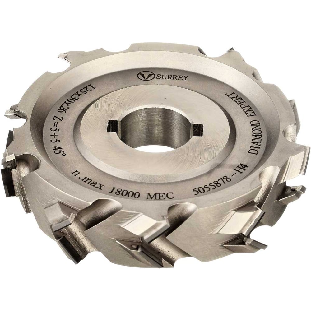 Изображение товара Фреза DIA напайная SURREY 125x30x26 z5+5 45 SH H4 KDT  Standart TL53929
