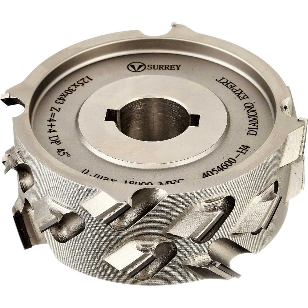 Изображение товара Фреза DIA напайная SURREY 125x30x43 z4+4 45 RH H4 KDT  Standart TL53928
