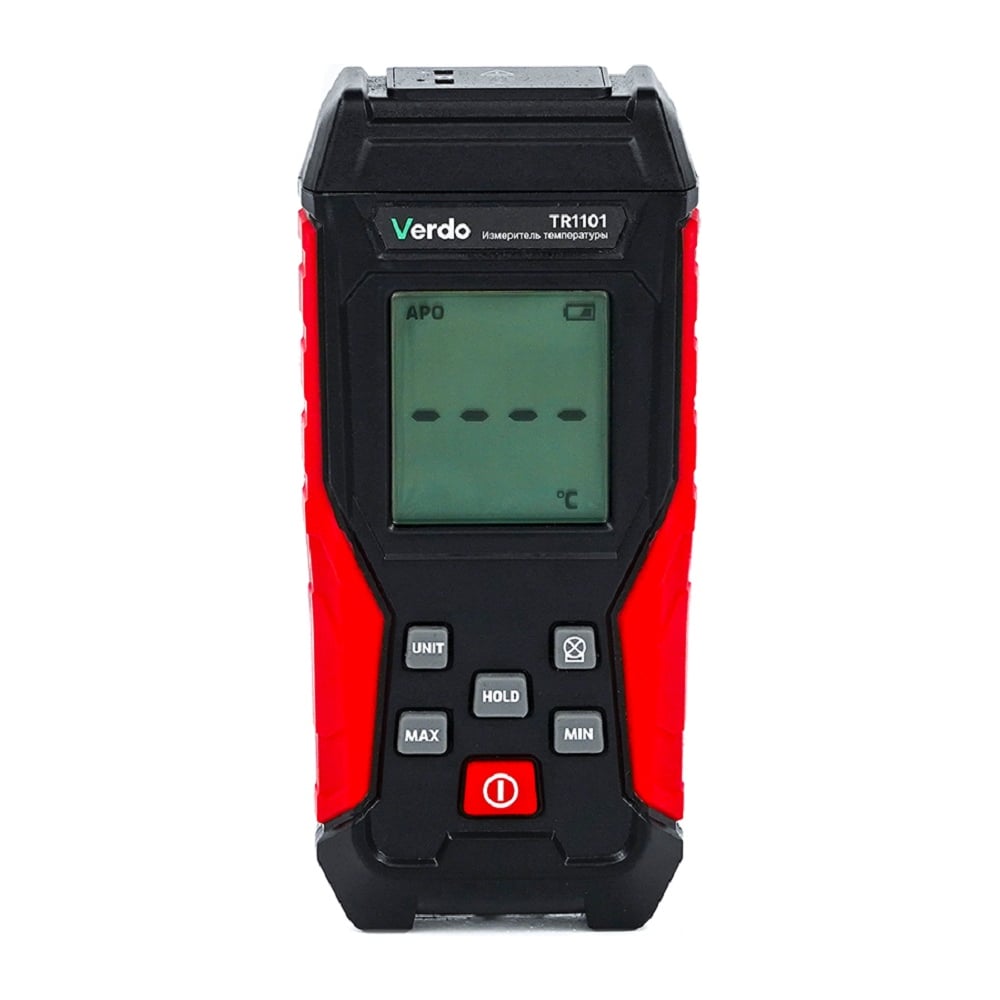 Изображение товара Измеритель температуры с выносным зондом Verdo TR1101 K-типа, 1 канал с поверкой TR111010-СП