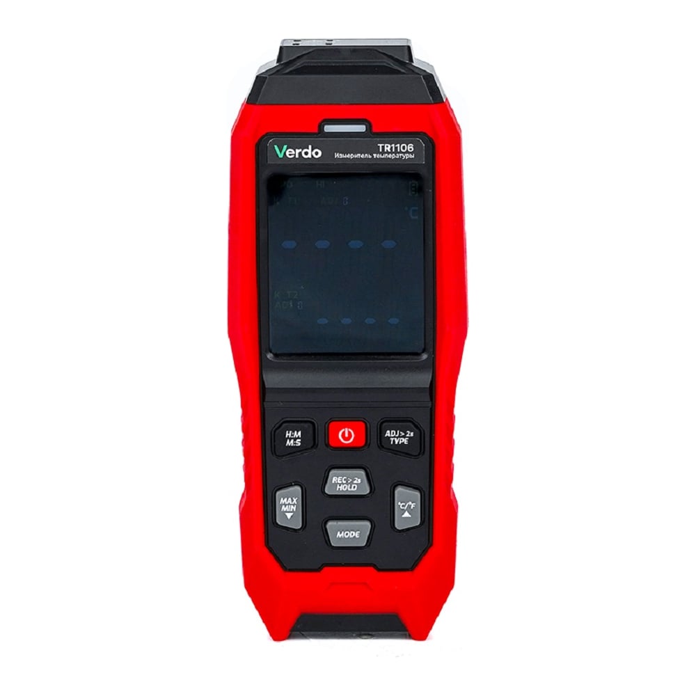 Изображение товара Измеритель температуры с выносным зондом Verdo TR1106 K/J-типа, 2 канала с поверкой TR111060-СП