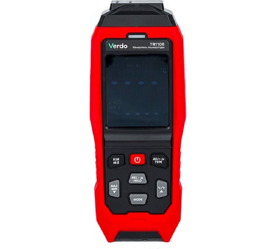 Изображение товара Измеритель температуры с выносным зондом Verdo TR1106 K/J-типа, 2 канала с поверкой TR111060-СП