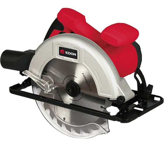 Изображение товара Пила дисковая EDON CS-165/1400 (1400Вт; 165х20х2.4х18Т; 6000об/мин; 53мм; 42мм) 49996