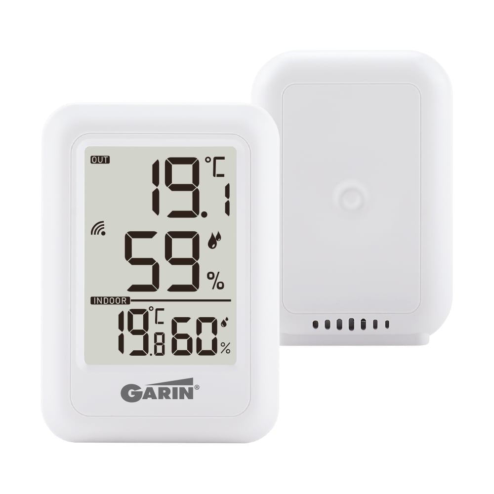 Изображение товара Метеостанция Garin Точное Измерение WS-8 термометр-гигрометр с внешним датчиком 19796