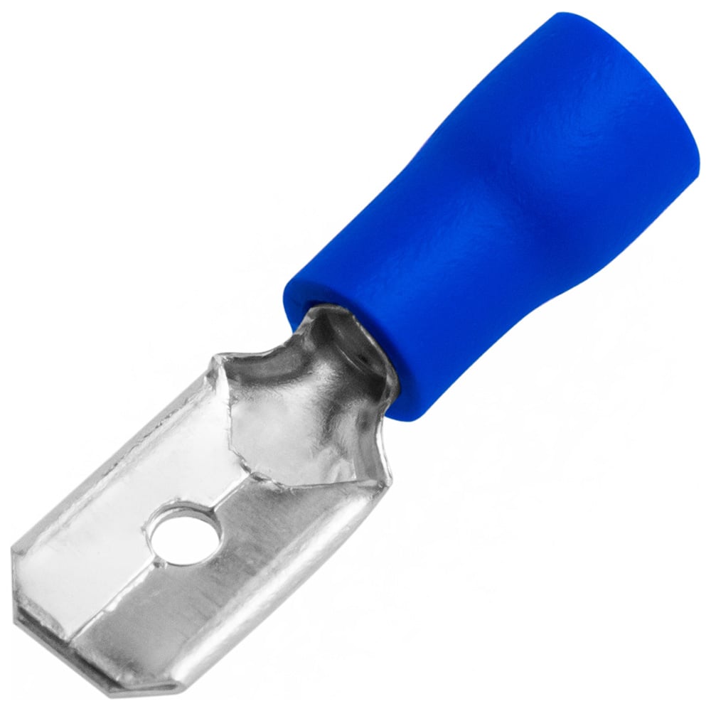 Изображение товара Разъем кабельный плоский изолированный «папа» Vell РПИ-П 2,5-6,3, 200 шт, 1397021