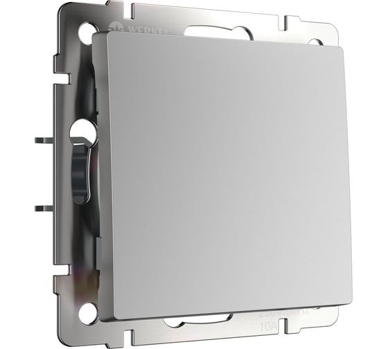 Изображение товара Выключатель одноклавишный Werkel W1110006 серебряный a050892