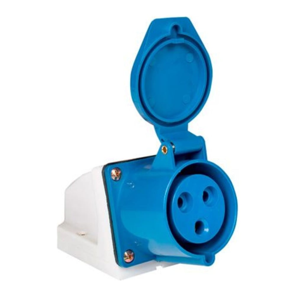 Изображение товара Розетка силовая ЕТР 123 2Р+РЕ 32А 220В IP44 67605