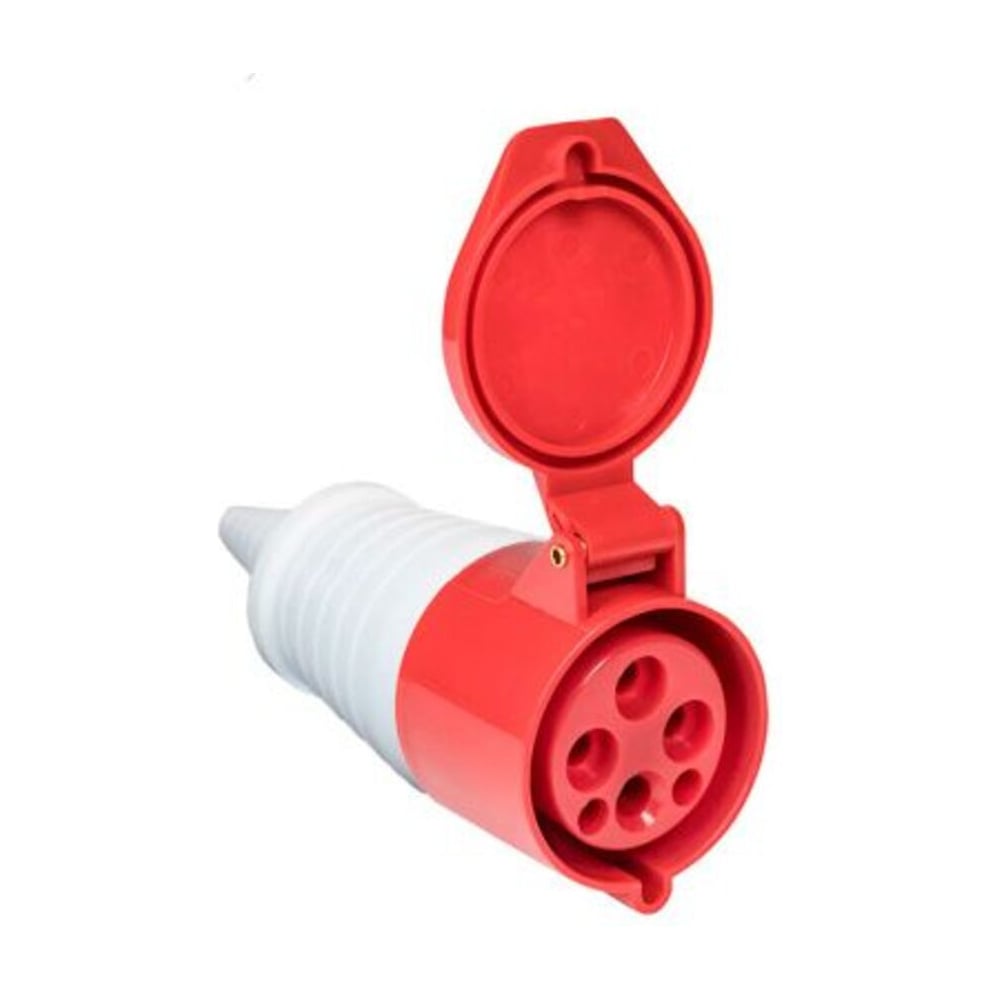 Изображение товара Розетка силовая ЕТР 214 3Р+РЕ 16А 380В IP44 67614