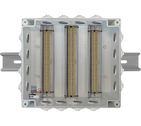 Изображение товара Клеммная коробка Магнито-Контакт КСП-DIN-Т-100 (250х230х100) АЯКС 00-00032189