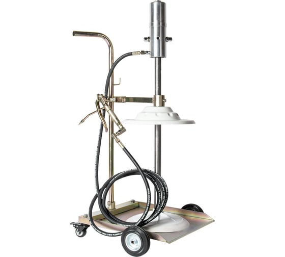 Изображение товара Солидолонагнетатель пневматический Unilube с тележкой, для бочек 20/30 кг UG7020